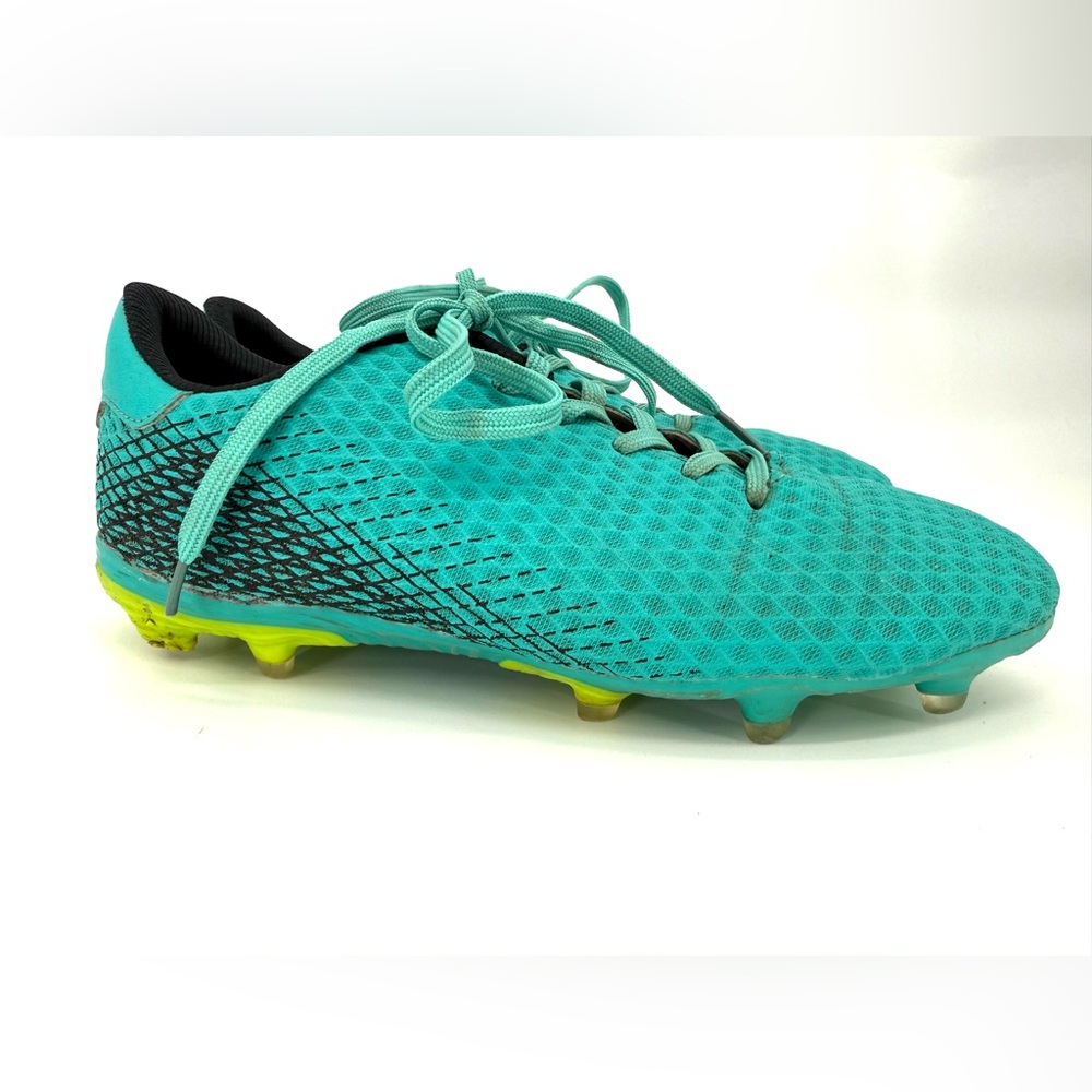 Source Unknown Turquoise and Black Athletic Shoes